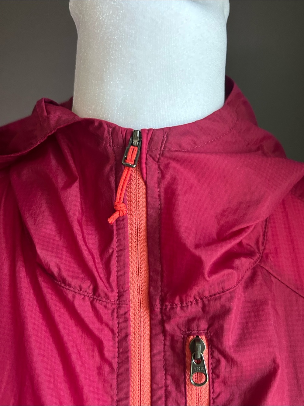 Patagonia Women's Houdini Jacket Nylon Water Repellent Pink Size Small Packable - Picture 3 of 10